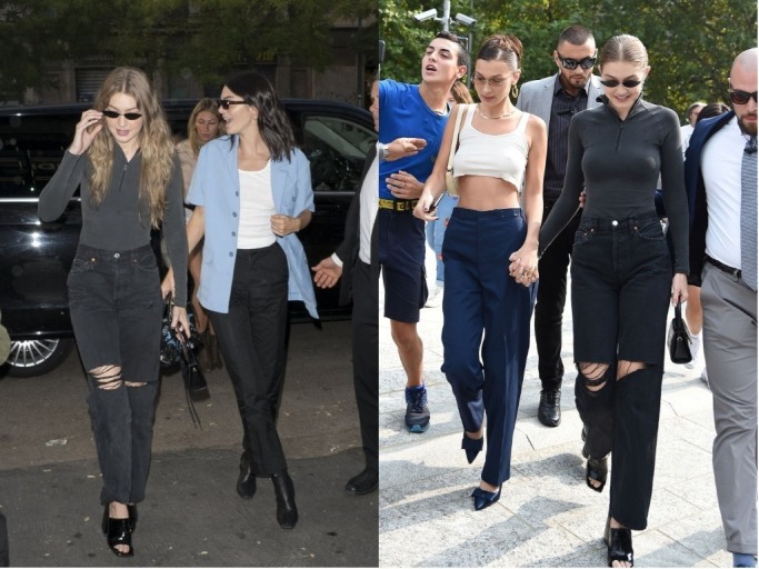 Supermodel street style Supermodel street style